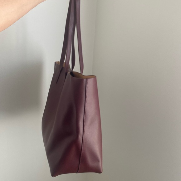 Leatherology Belmont Structured Tote with Zip Wallet/Wristlet NWOT - Picture 10 of 13